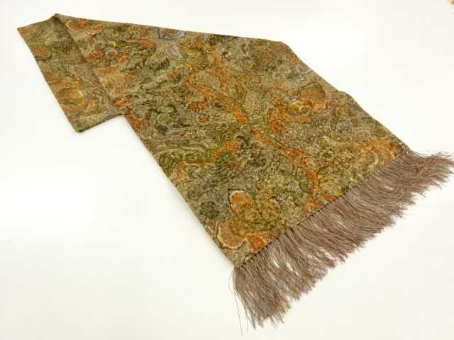 JAPANESE SHAWL / CUT VELVET / JAPANESE HAORI / なあ